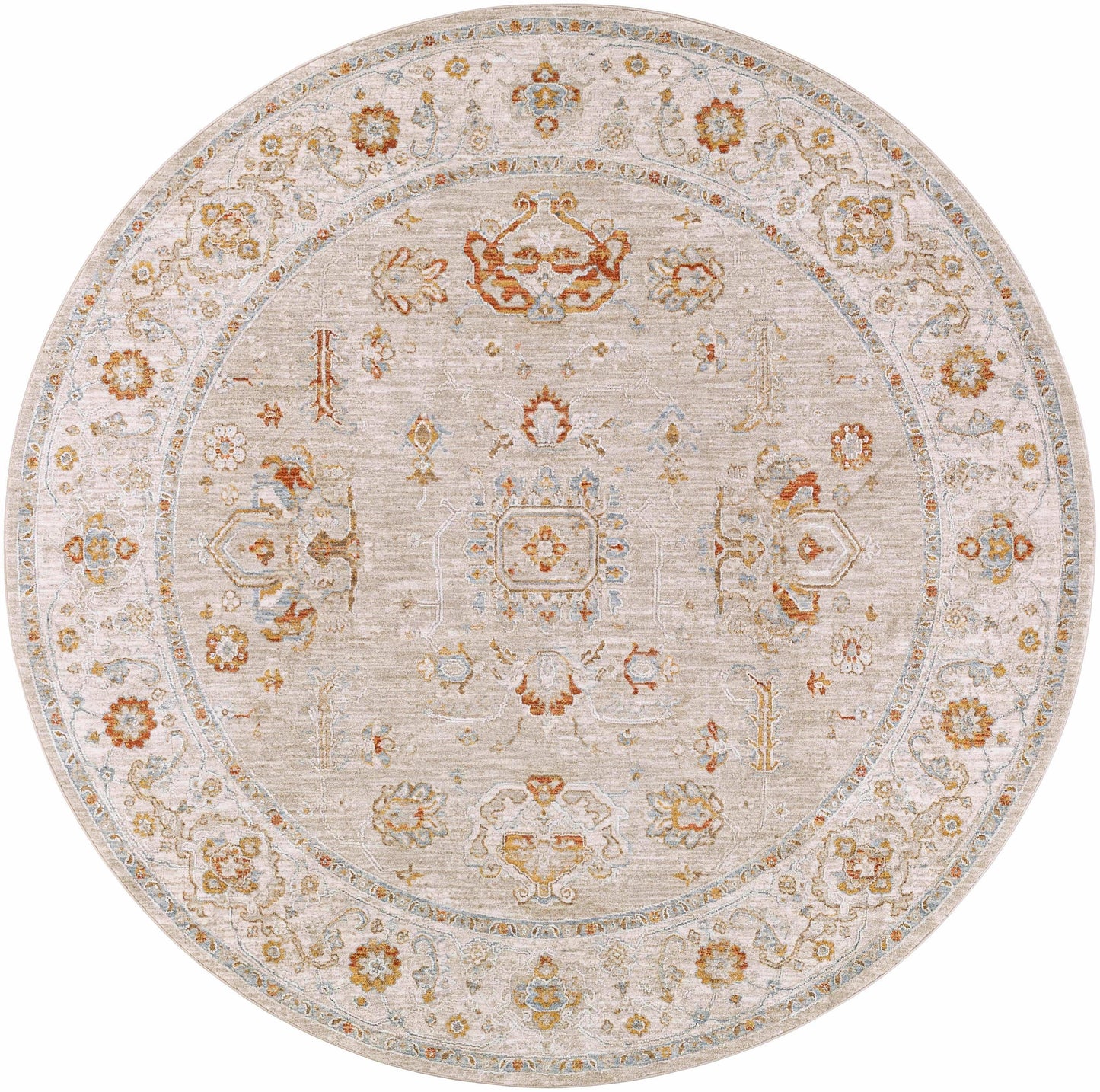 Bradley Oushak Thick Luxe Area Rug
