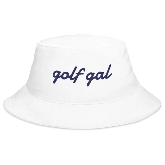 GOLF GAL Script Embroidered Bucket Hat