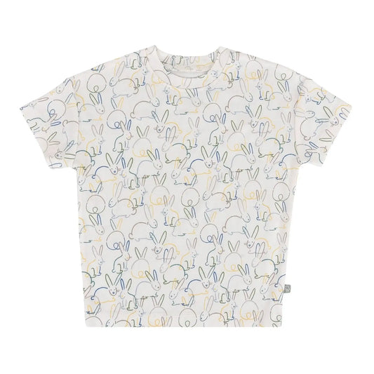 Boxy Toddler Tee | bunnies