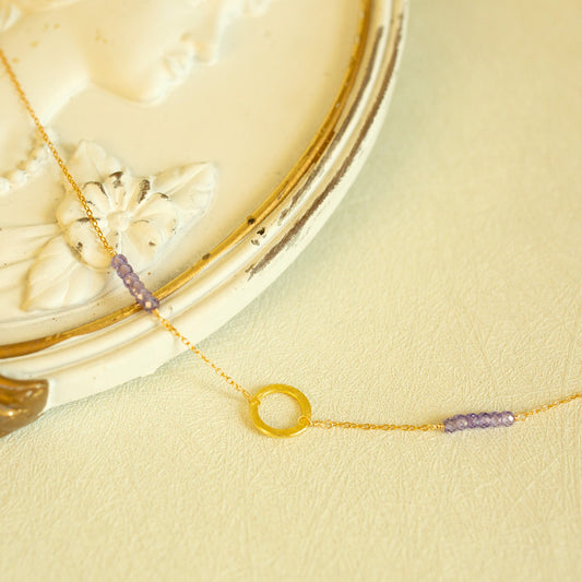 Amethyst Solara Necklace