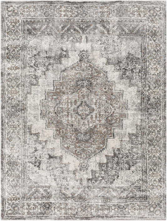Manaring Charcoal Luxe Thick Area Rug - Clearance