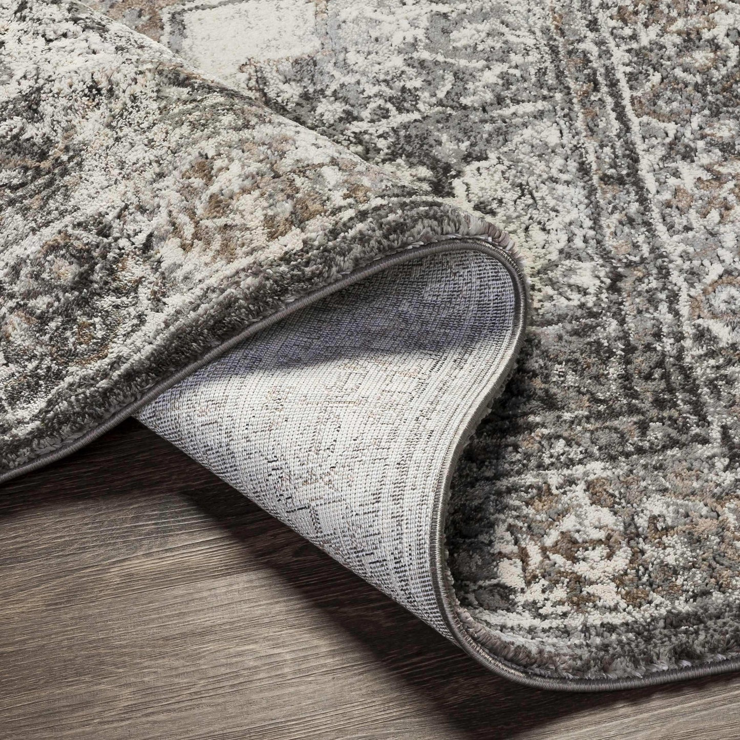 Manaring Charcoal Luxe Thick Area Rug - Clearance