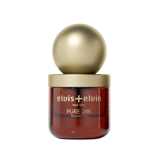 elvis+elvin Pure 24k Tsubaki Facial Oil