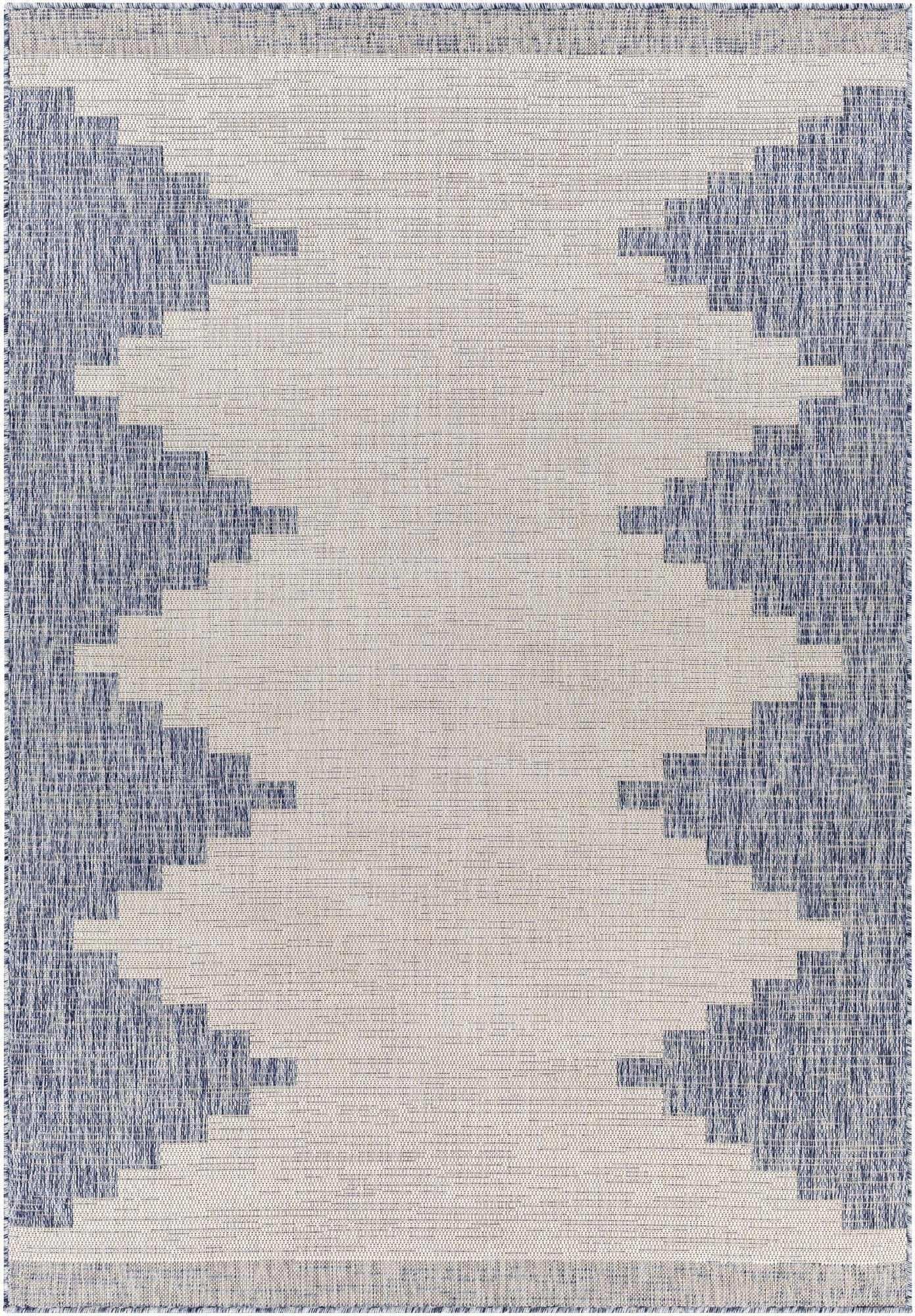Djugun Blue Outdoor Rug - Clearance
