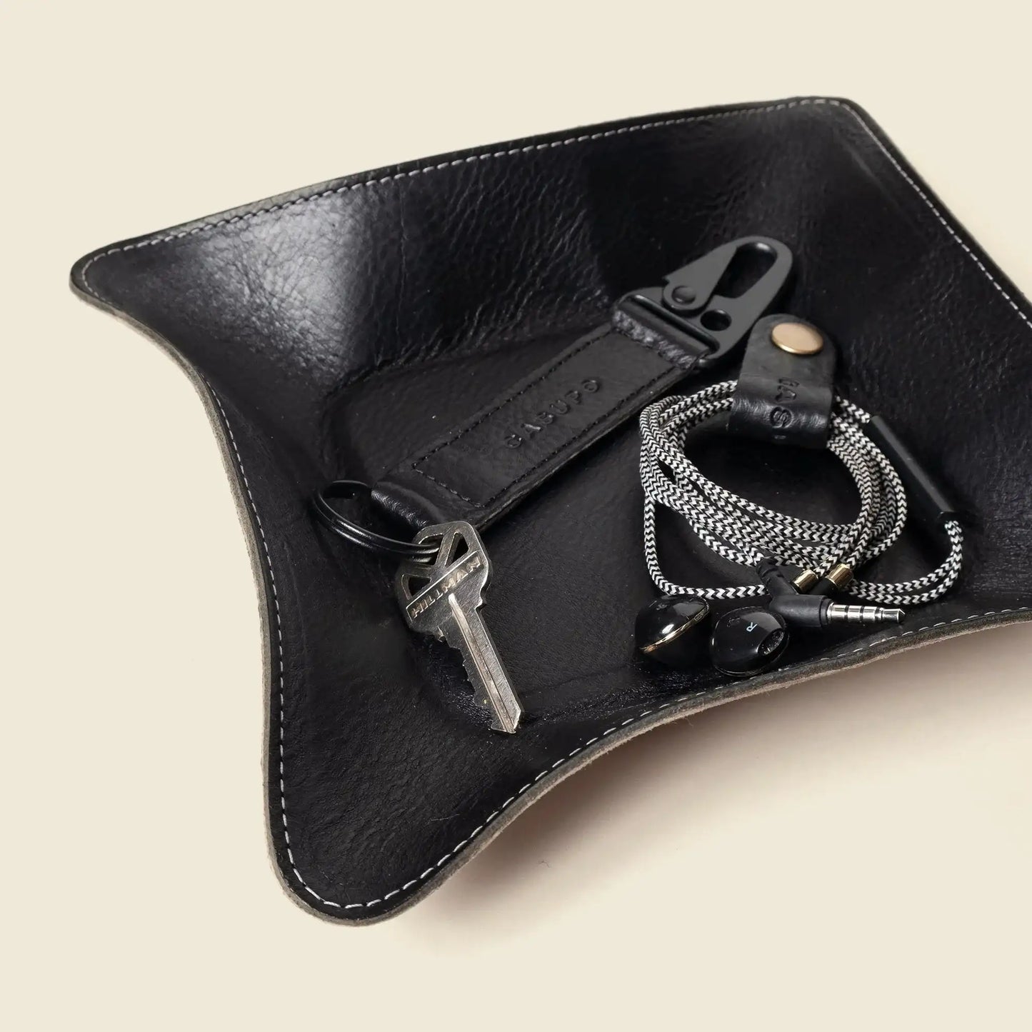Travel valet tray - Black