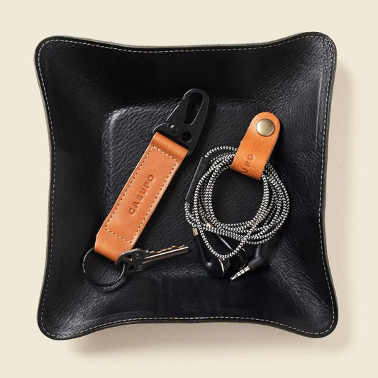 Travel valet tray - Black