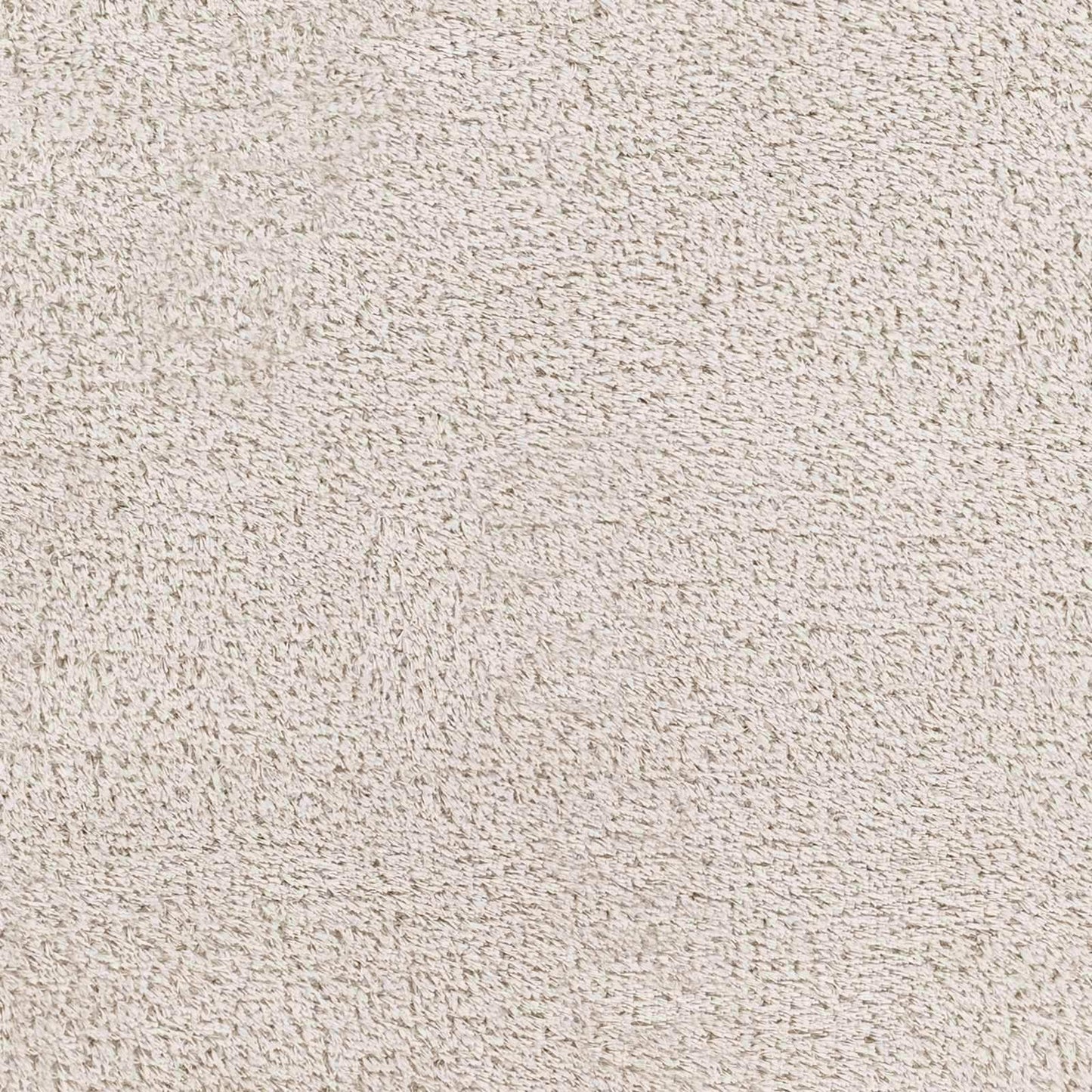 Heavenly Solid Beige Plush Rug