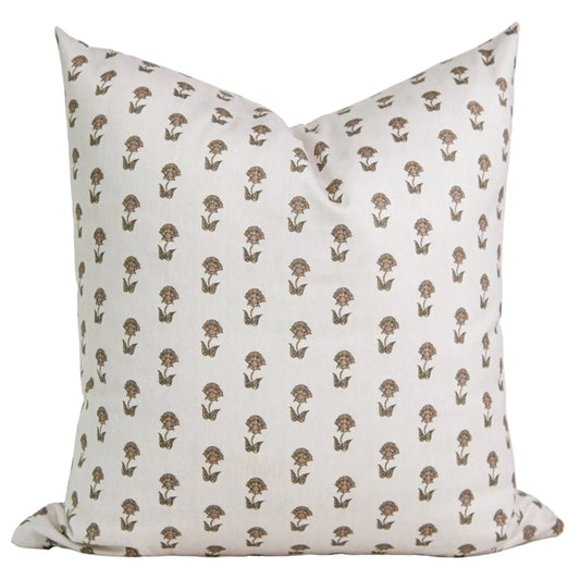 Clara Floral Throw Pillow