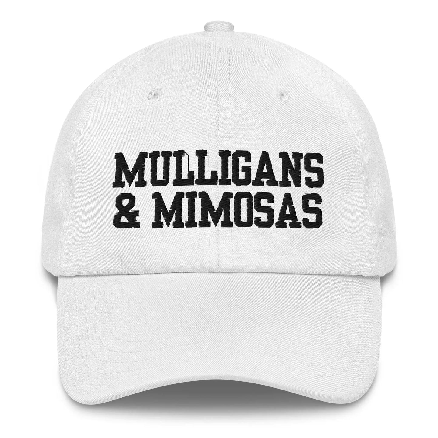 Mulligans & Mimosas Embroidered Golf Hat for Women