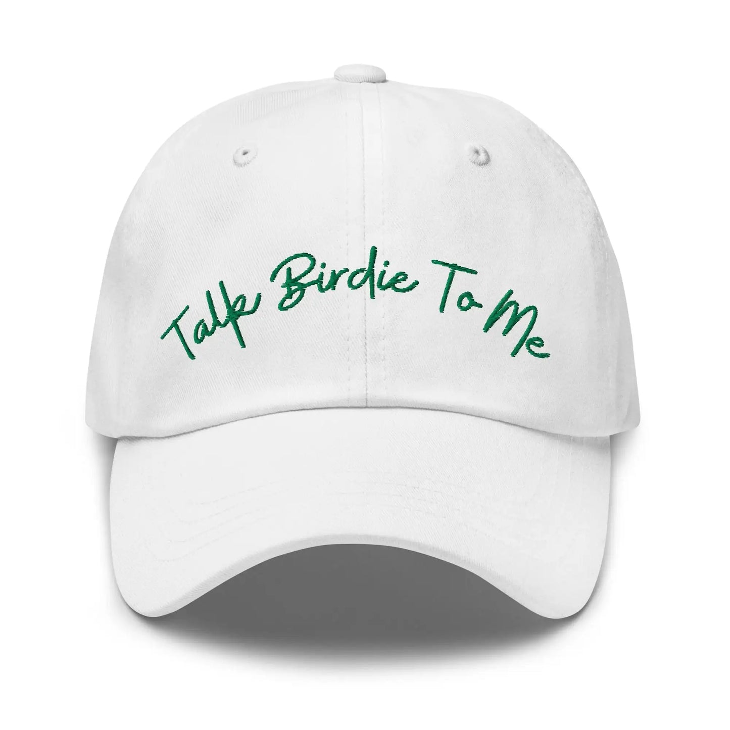 Talk Birdie to Me Embroidered Golf Hat