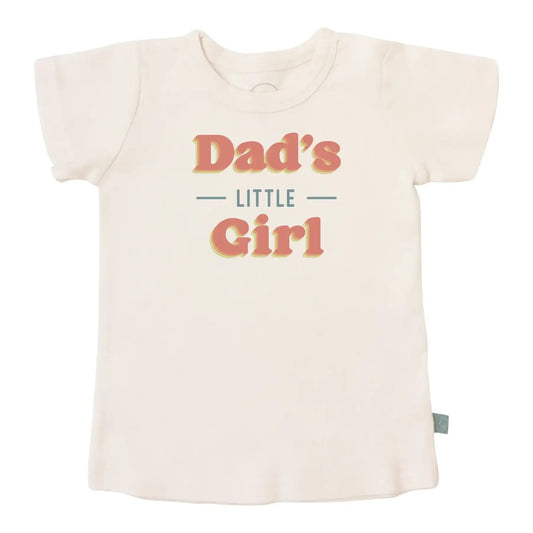 graphic tee | dads little girl