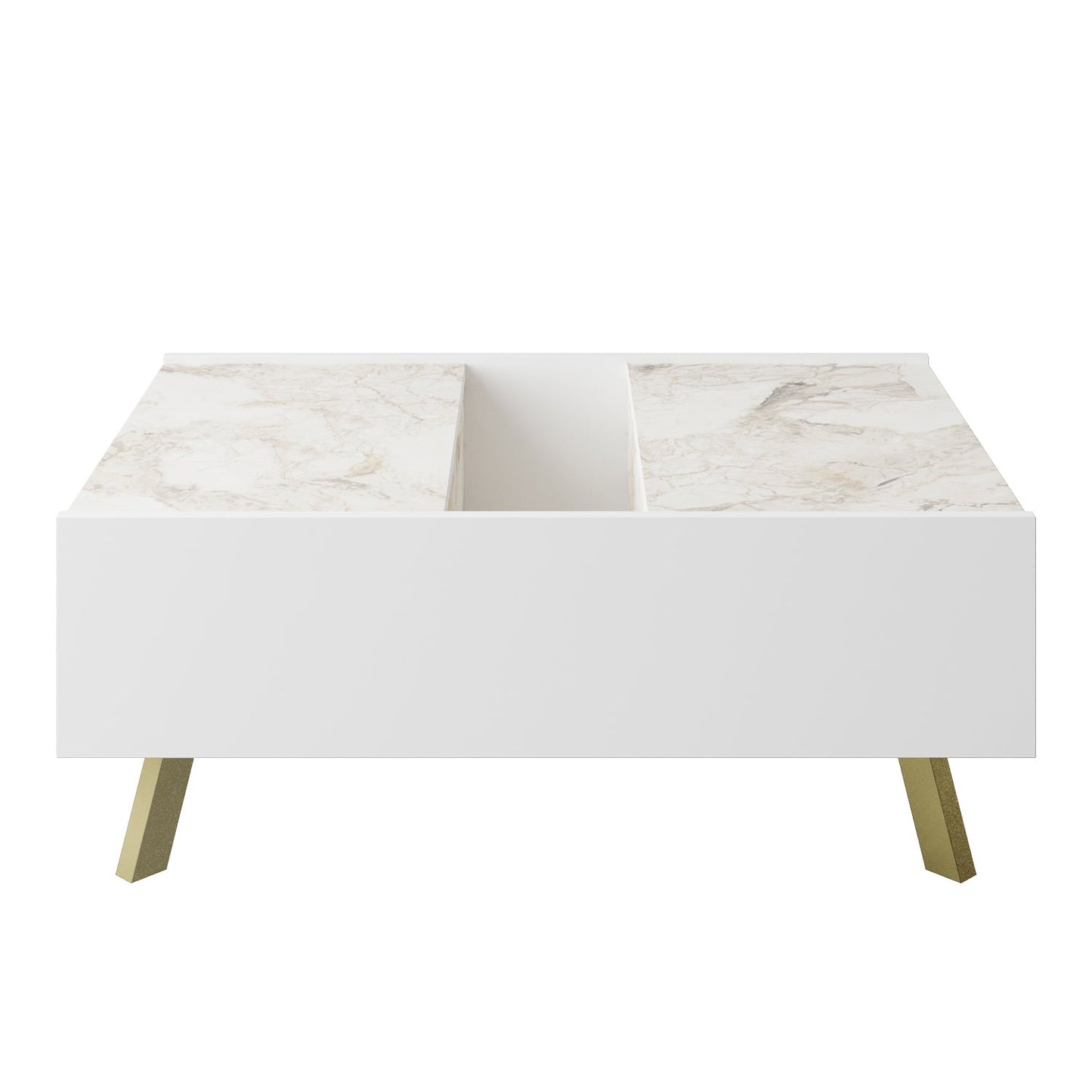 Frida Coffee Table - Ephesus Marble & Gold