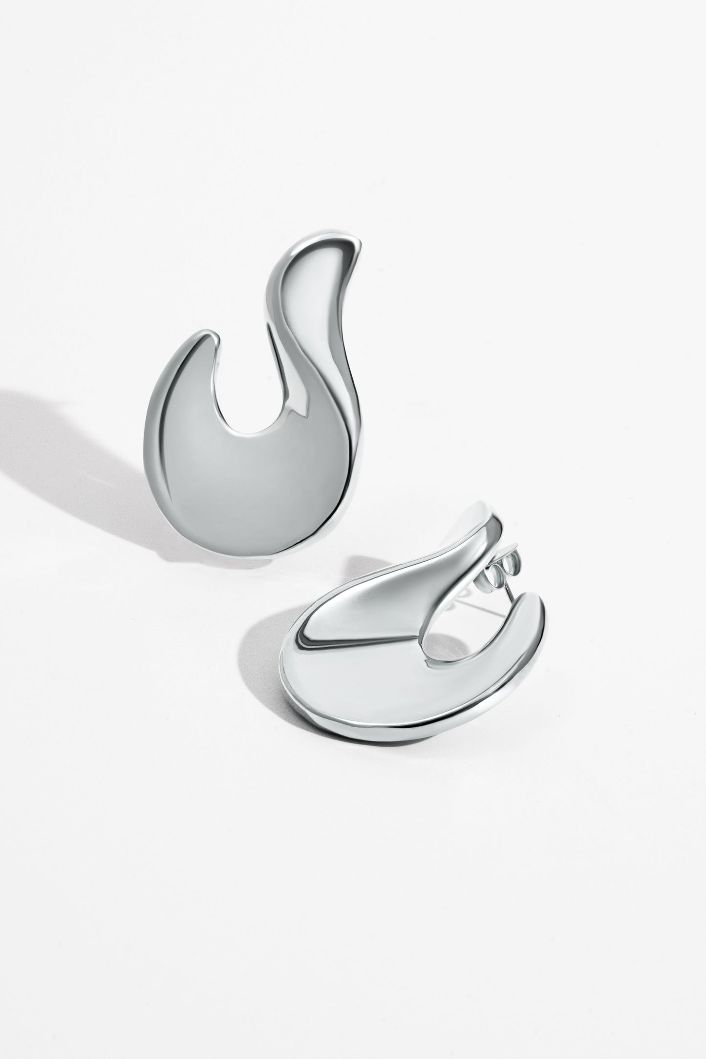 Valentina Abstract Hook Drop Earrings