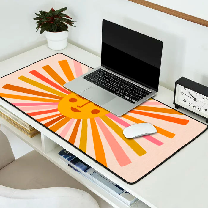 Sunshine Retro Desk Mat