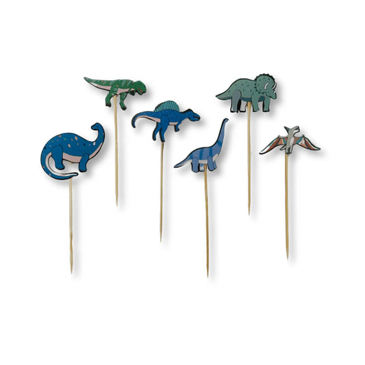 Dinosaur Cupcake Toppers (12pcs)