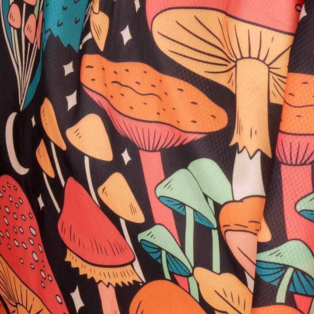 Double Hammock & Pro Hanging Straps (Midnight Mushroom Print)