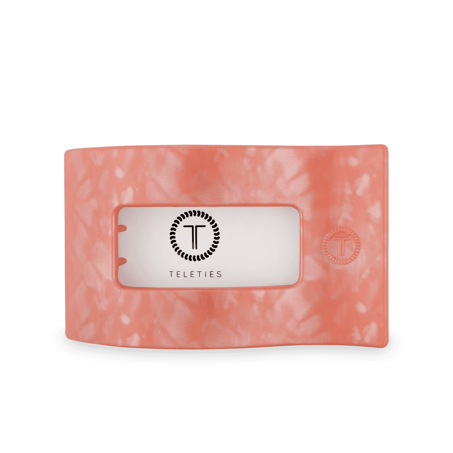 Dreamsicle Large Flat Rectangle Hair Clip