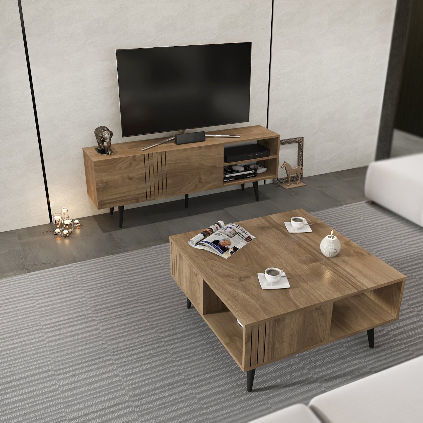 Ronas Modern Living Room Set