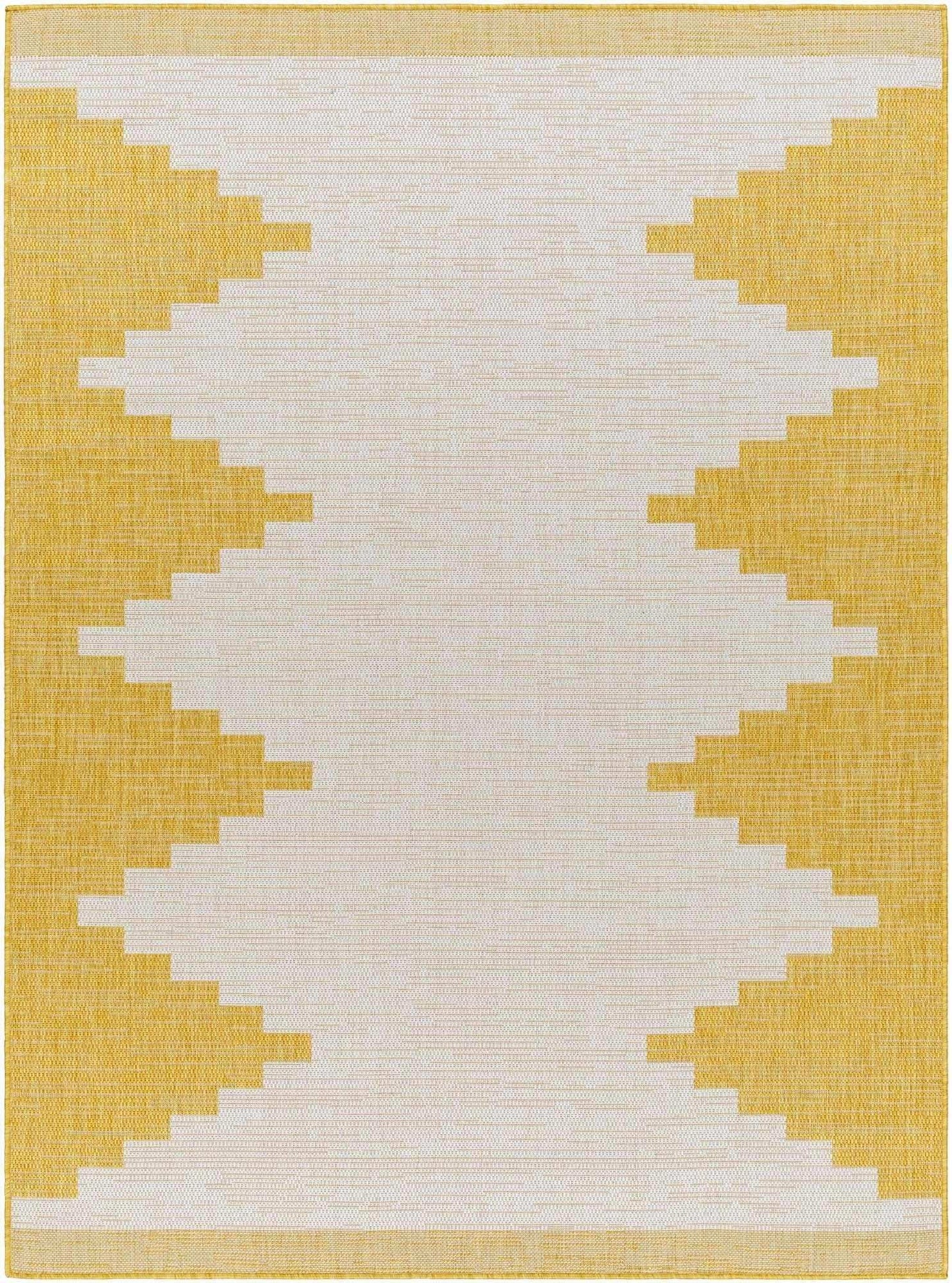 Djugun Metallic-Gold Indoor & Outdoor Rug
