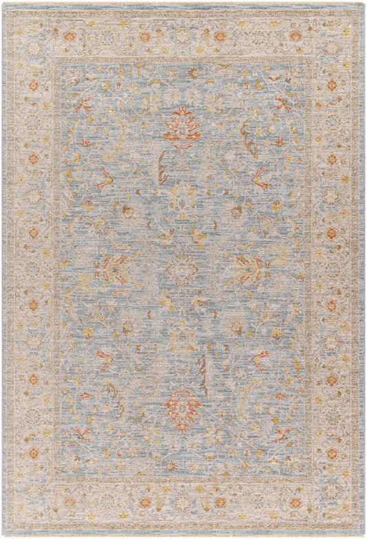 Edie Taupe Thick Luxe Oushak Rug