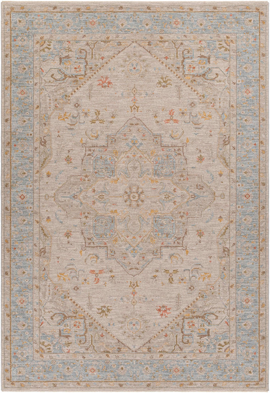 Ehan Cream Thick Luxe Oushak Rug