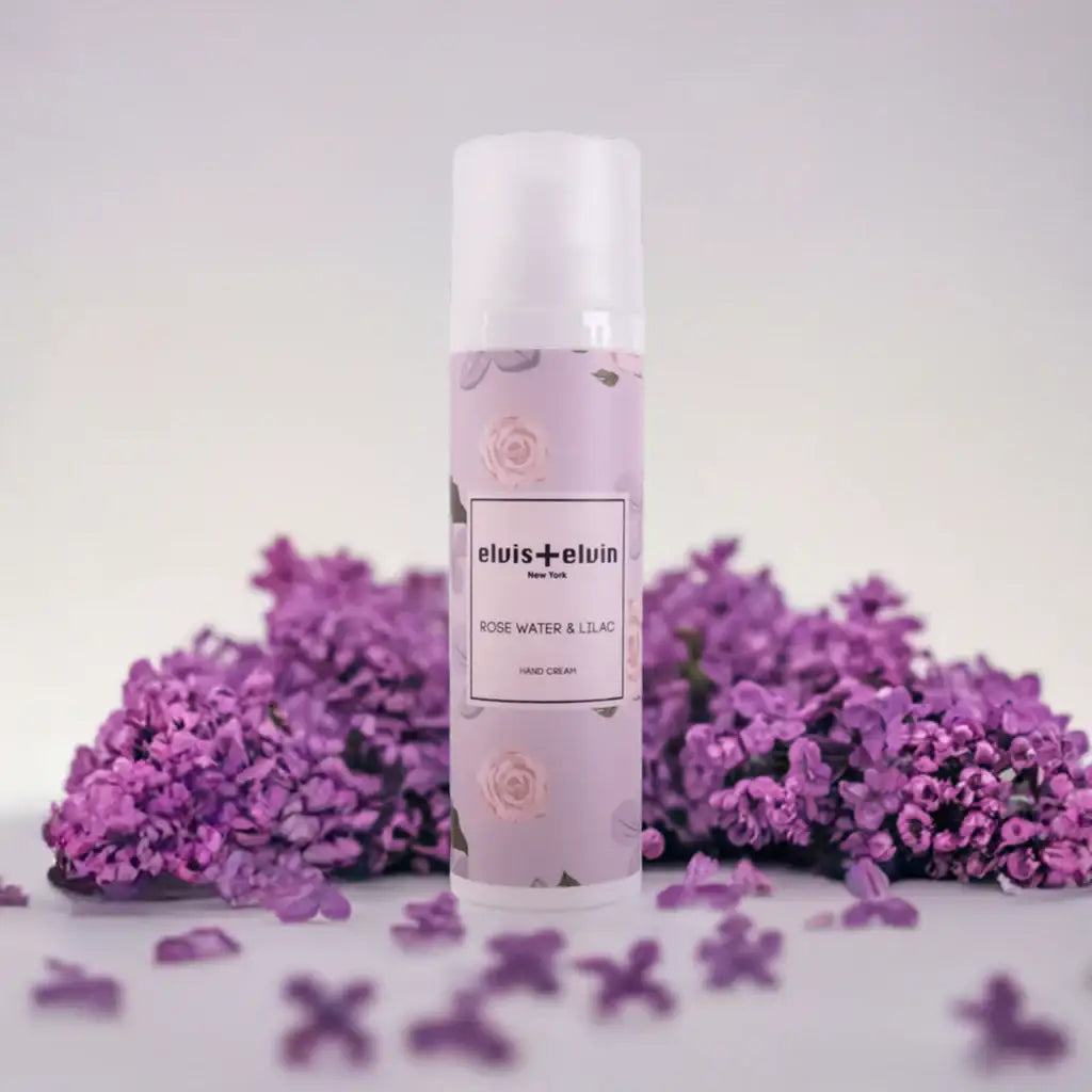 Rose Water & Lilac Fragrance Hand Cream by elvis+elvin