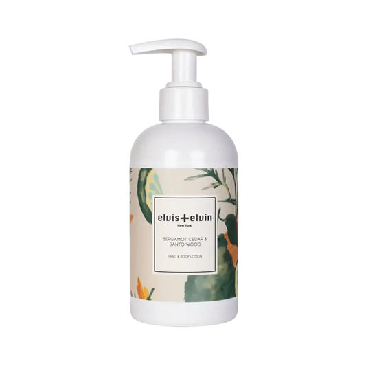 elvis+elvin Bergamot Cedar & Santo Wood Hand & Body Lotion