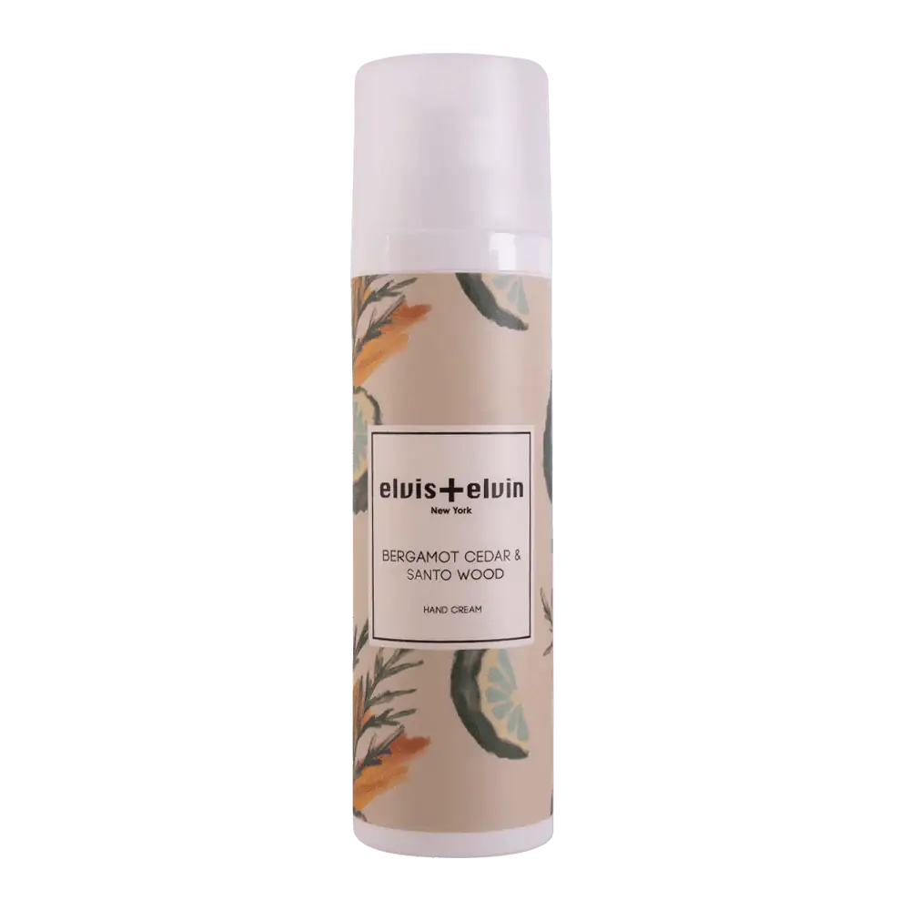 Bergamot Cedar & Santo Wood Fragrance Hand Cream by elvis+elvin