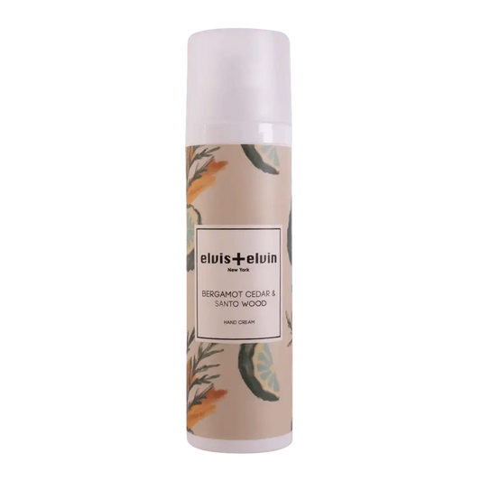 Bergamot Cedar & Santo Wood Fragrance Hand Cream by elvis+elvin