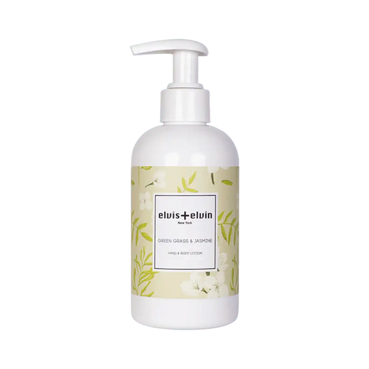 elvis+elvin Green Grass & Jasmine Hand & Body Lotion