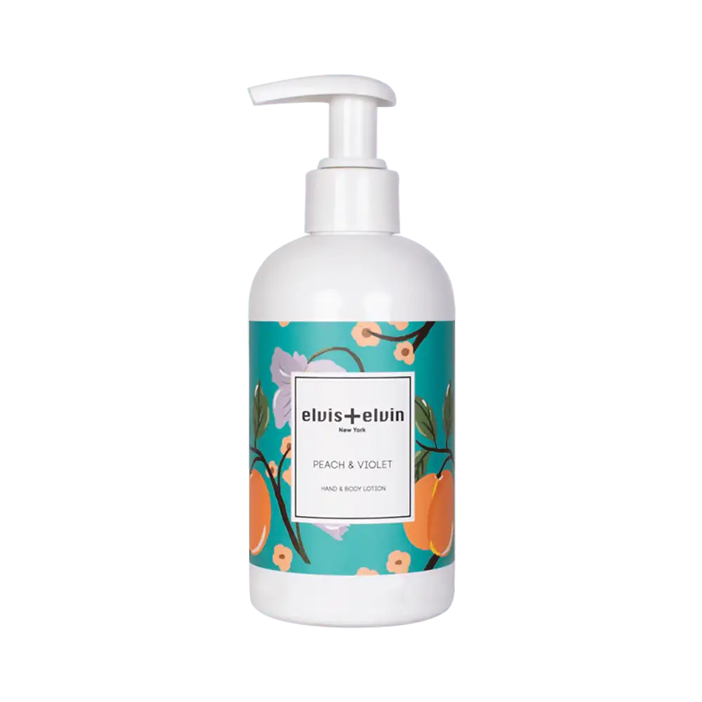 elvis+elvin Peach & Violet Hand & Body Lotion