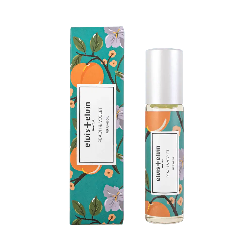 Peach & Violet Perfume Oil by elvis+elvin