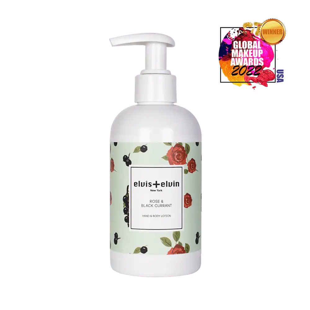 elvis+elvin Rose & Black Currant Hand & Body Lotion