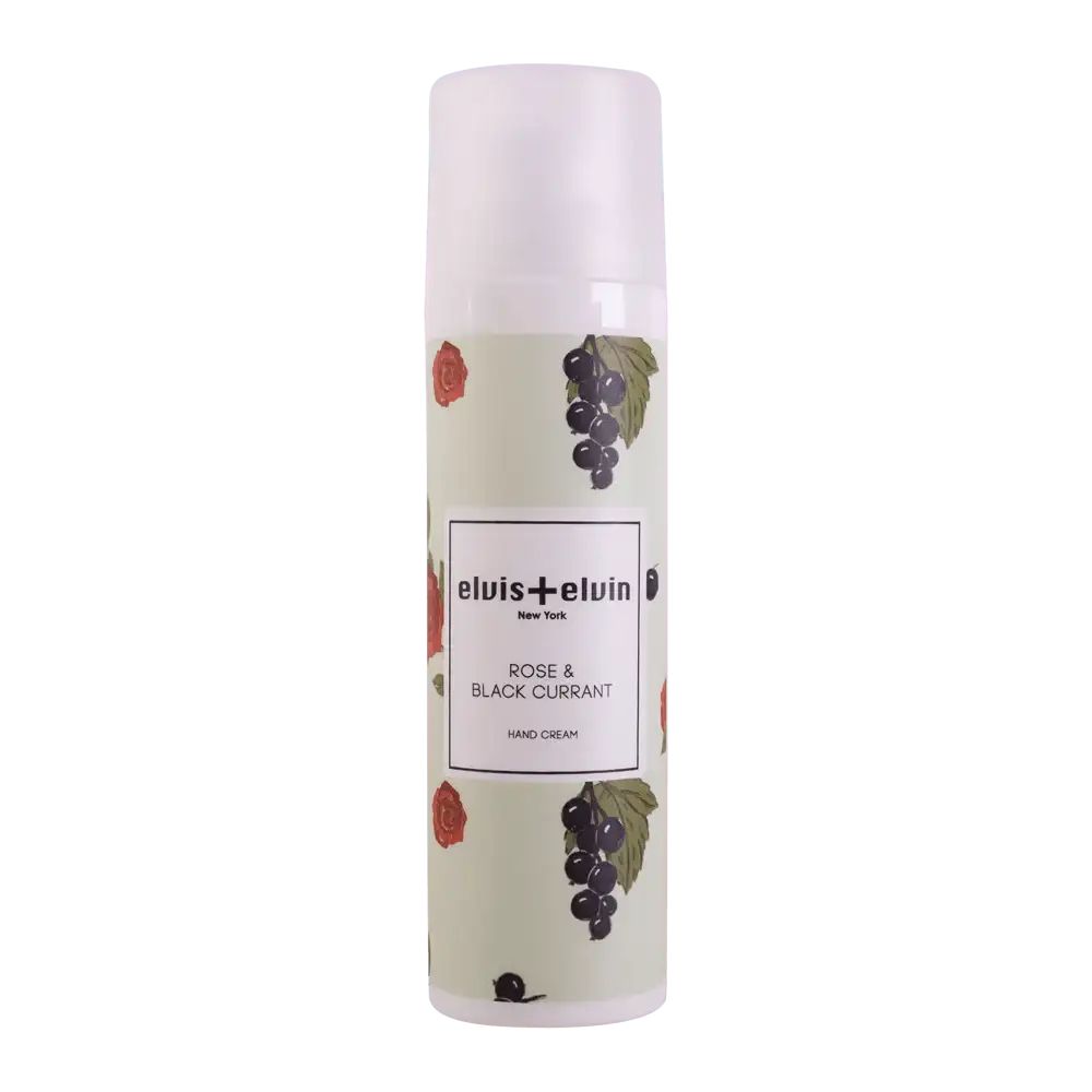 Rose & Black Currant Fragrance Hand Cream by elvis+elvin