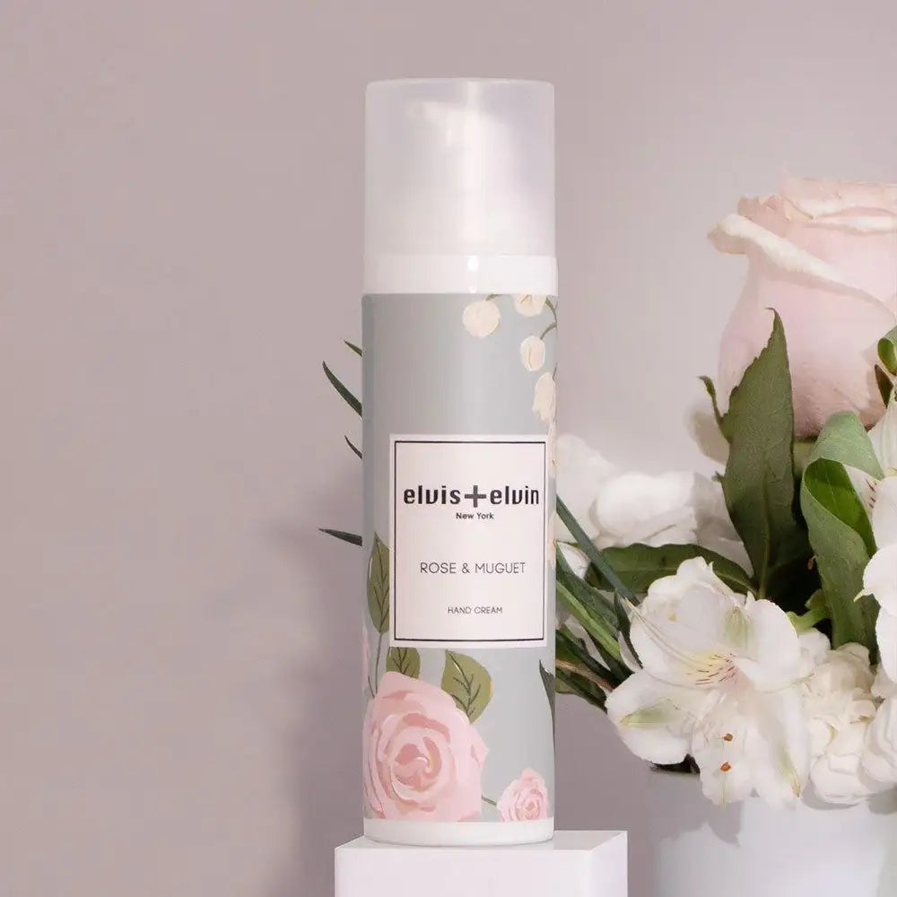 Rose & Muguet Fragrance Hand Cream by elvis+elvin