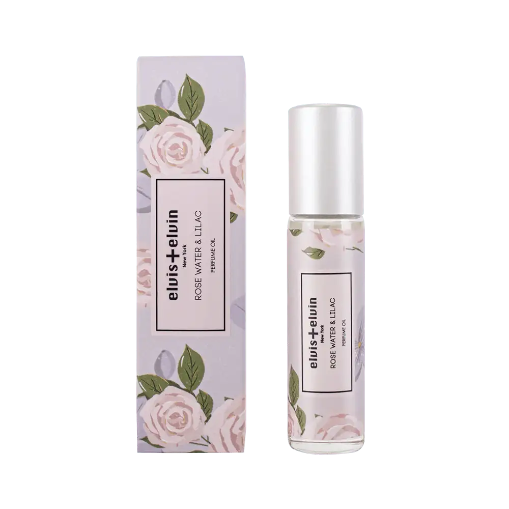 Rose water & Lilac Perfume Oil by elvis+elvin