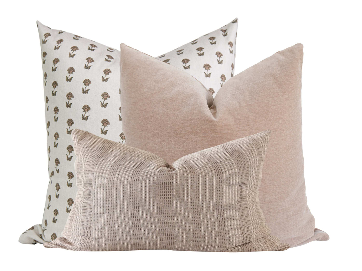 Clara Floral Throw Pillow