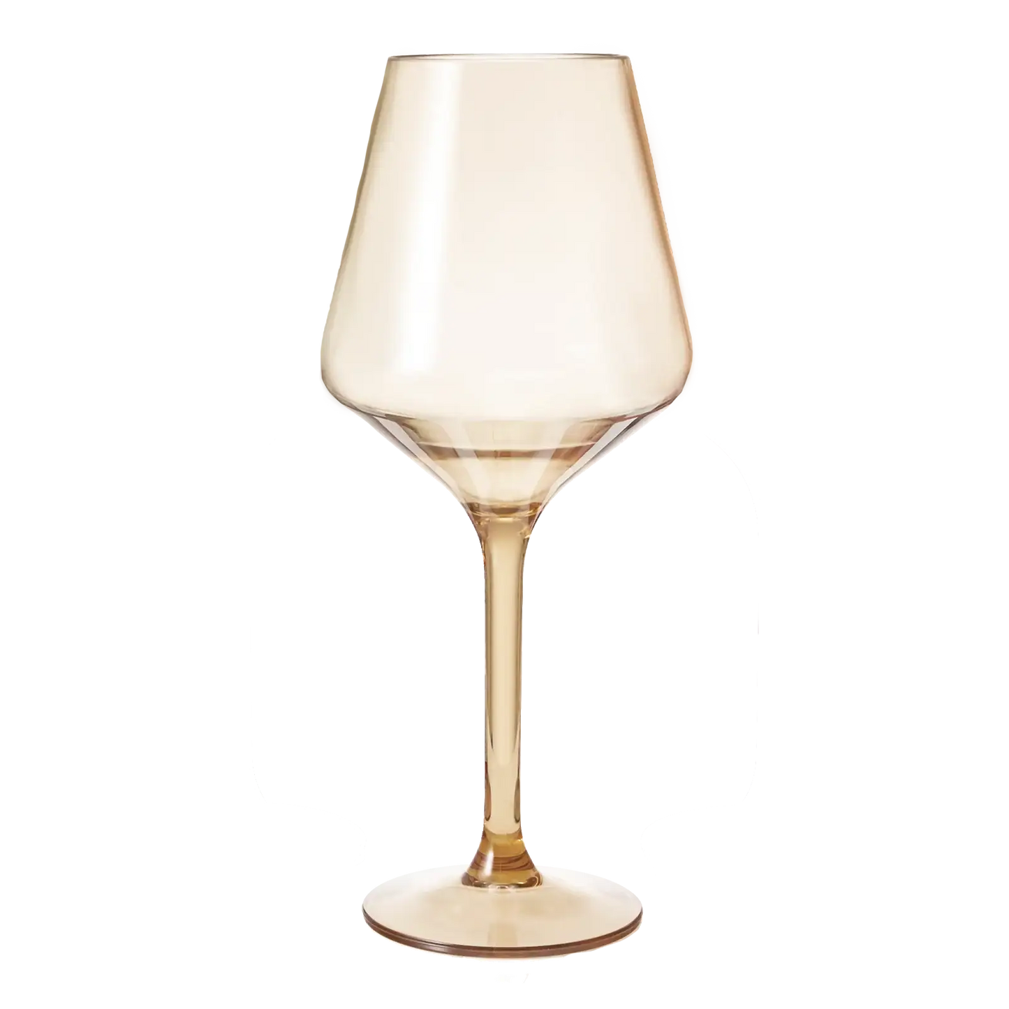 Saint Tropez Acrylic Stemmed Wine Glassware, Set of 2
