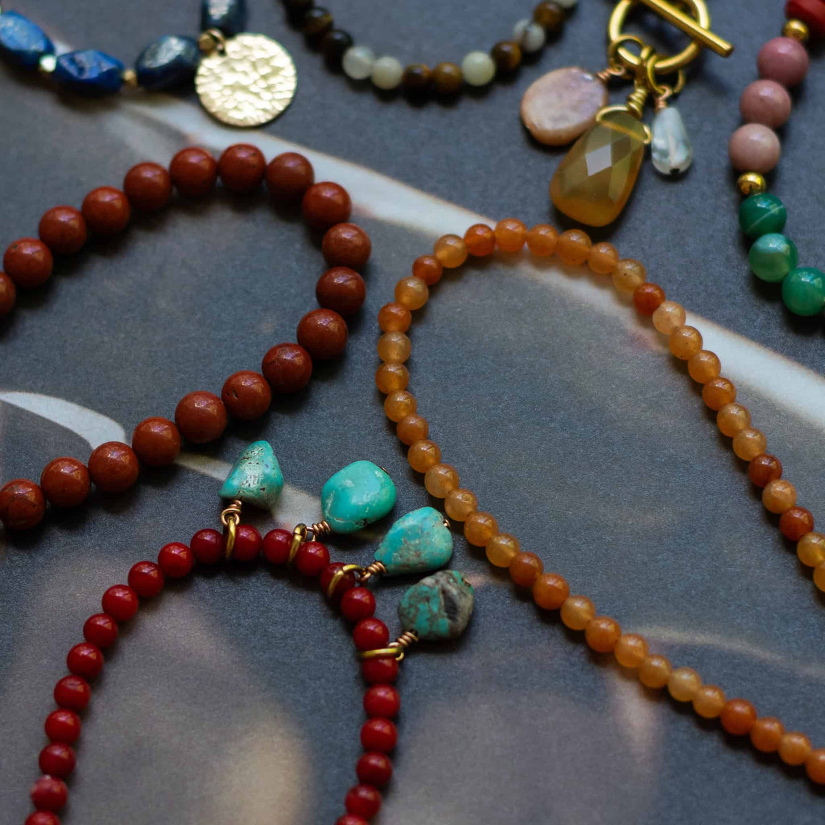 Clementine Beaded Necklace