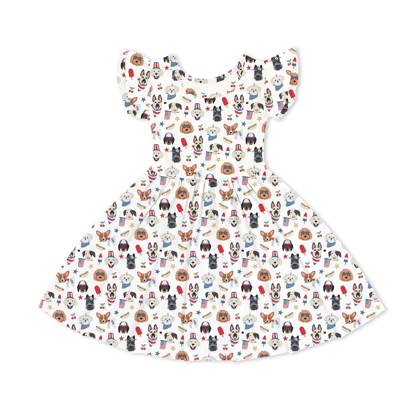 Freedom Dogs (Bodysuit Dress)