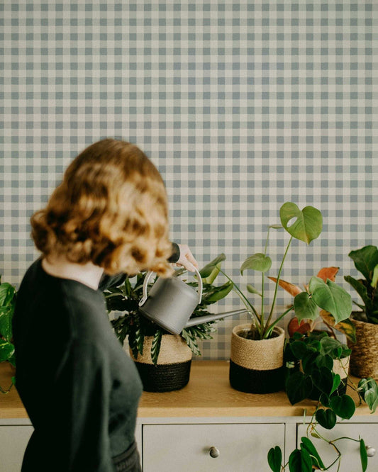 Garden Window in Misted Indigo