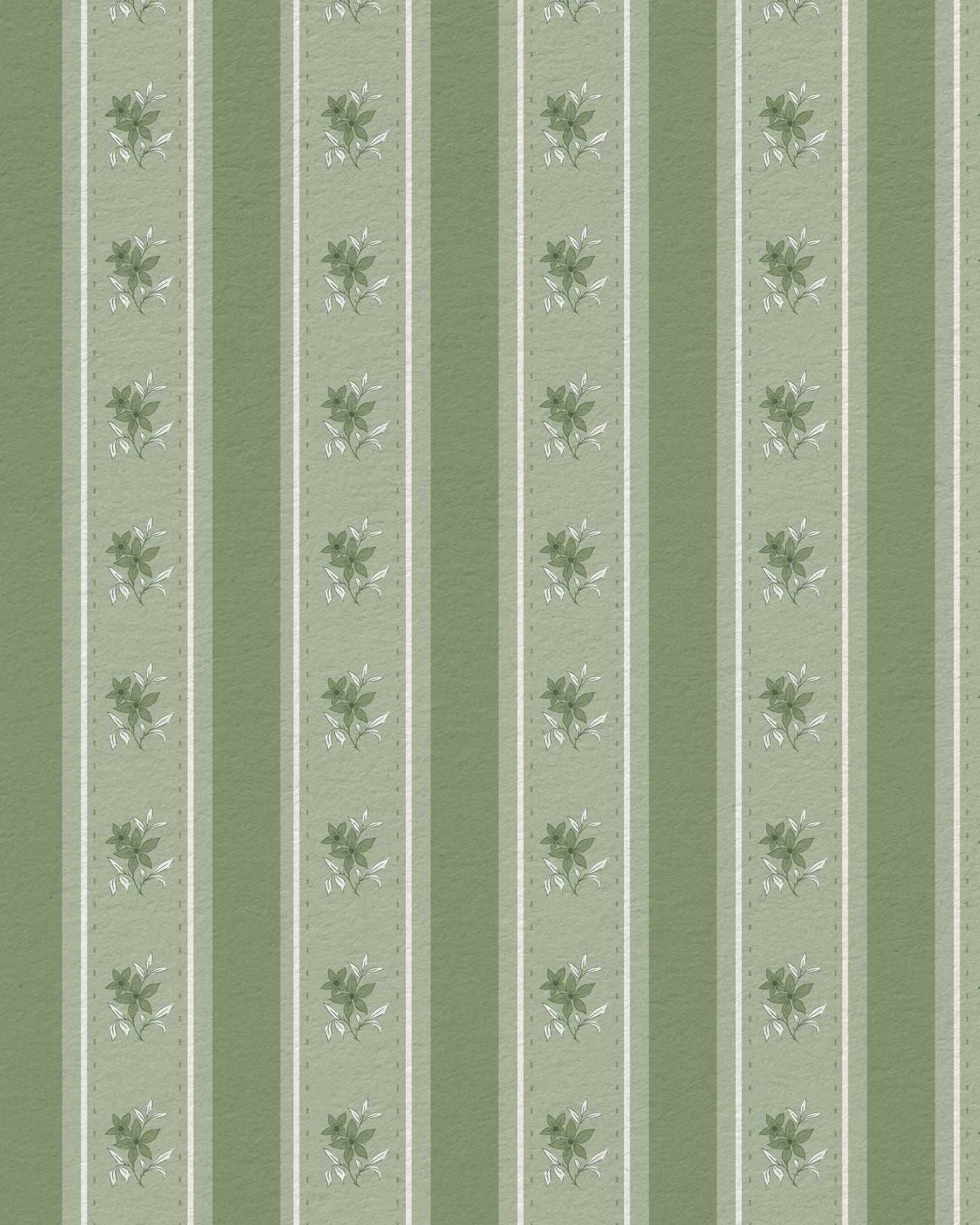 Glasshouse Stripe in Iron Sage