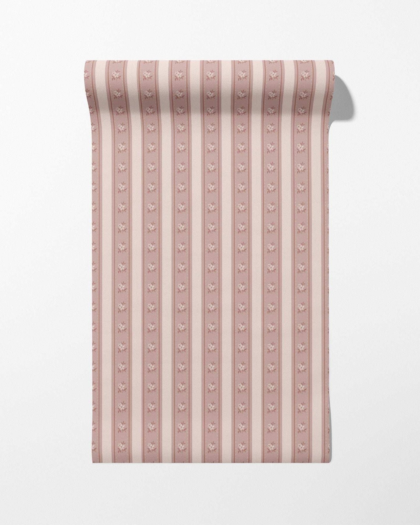 Glasshouse Stripe in Old Rose Clay
