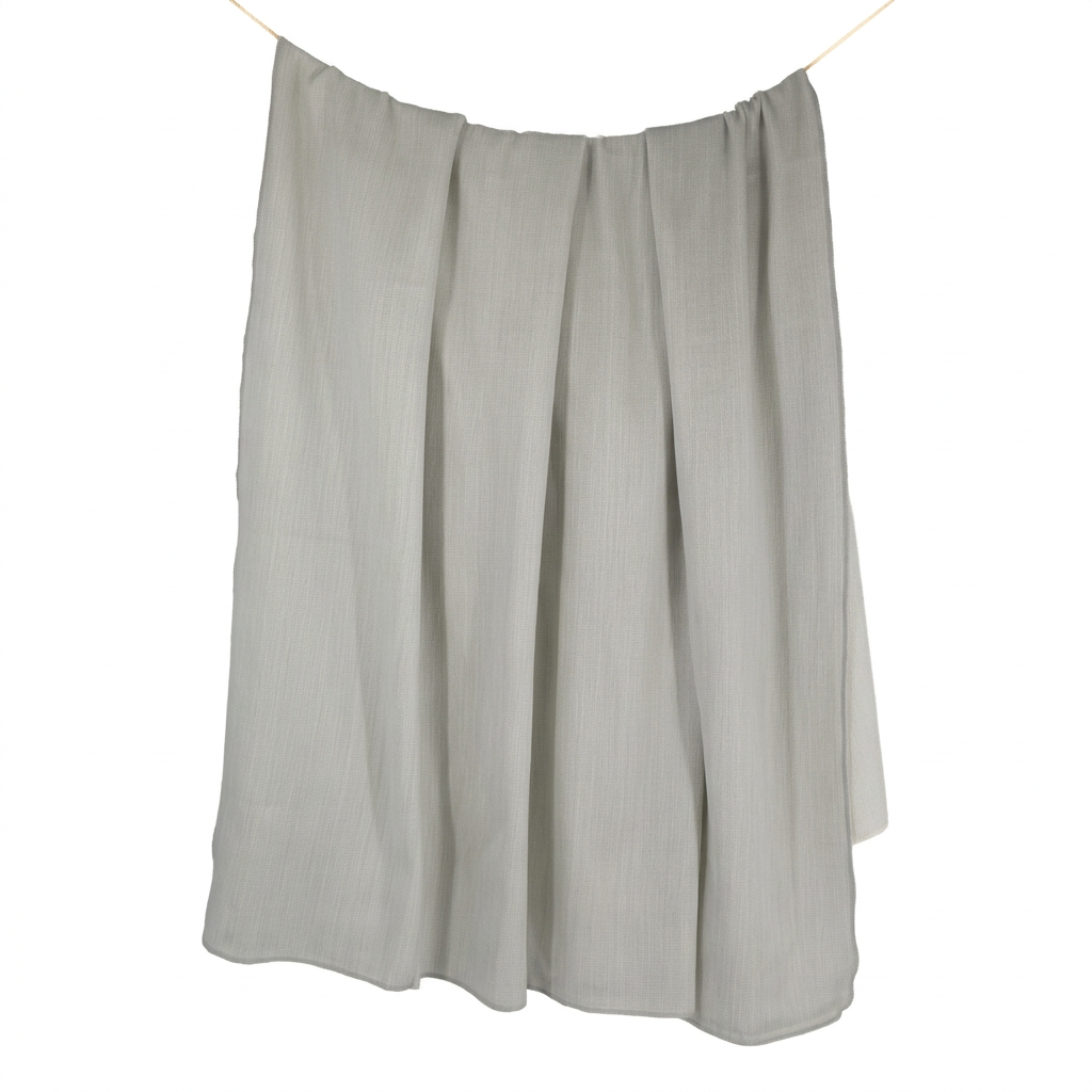 Reversible Handwoven Alpaca Throw Blanket | Gray & White | Kani Collection