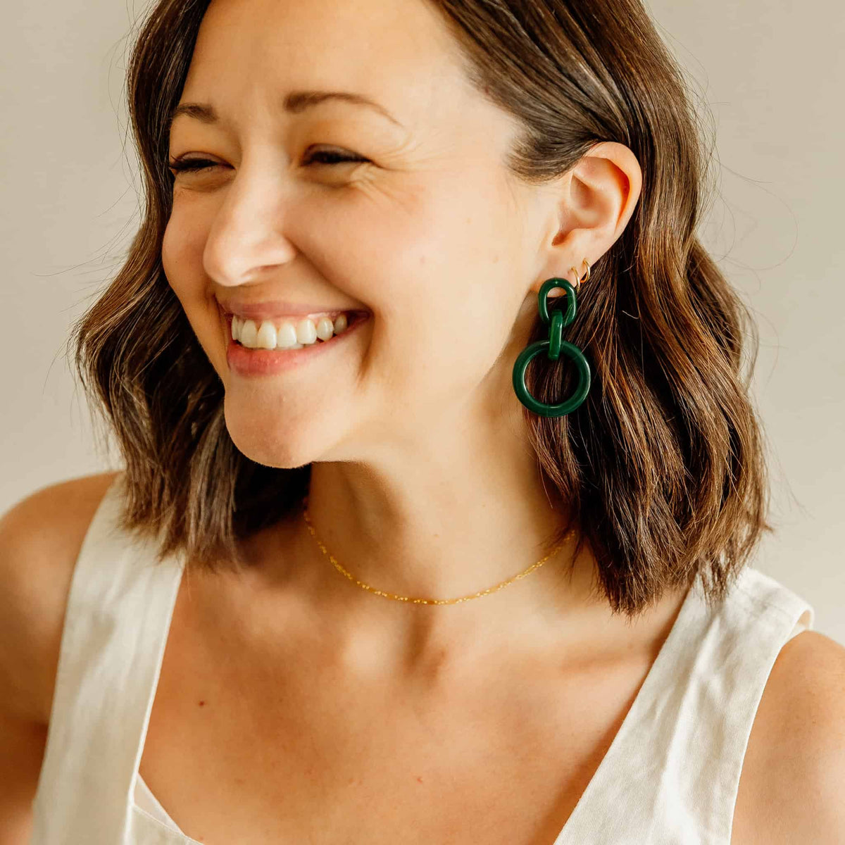 Green Hali Earrings
