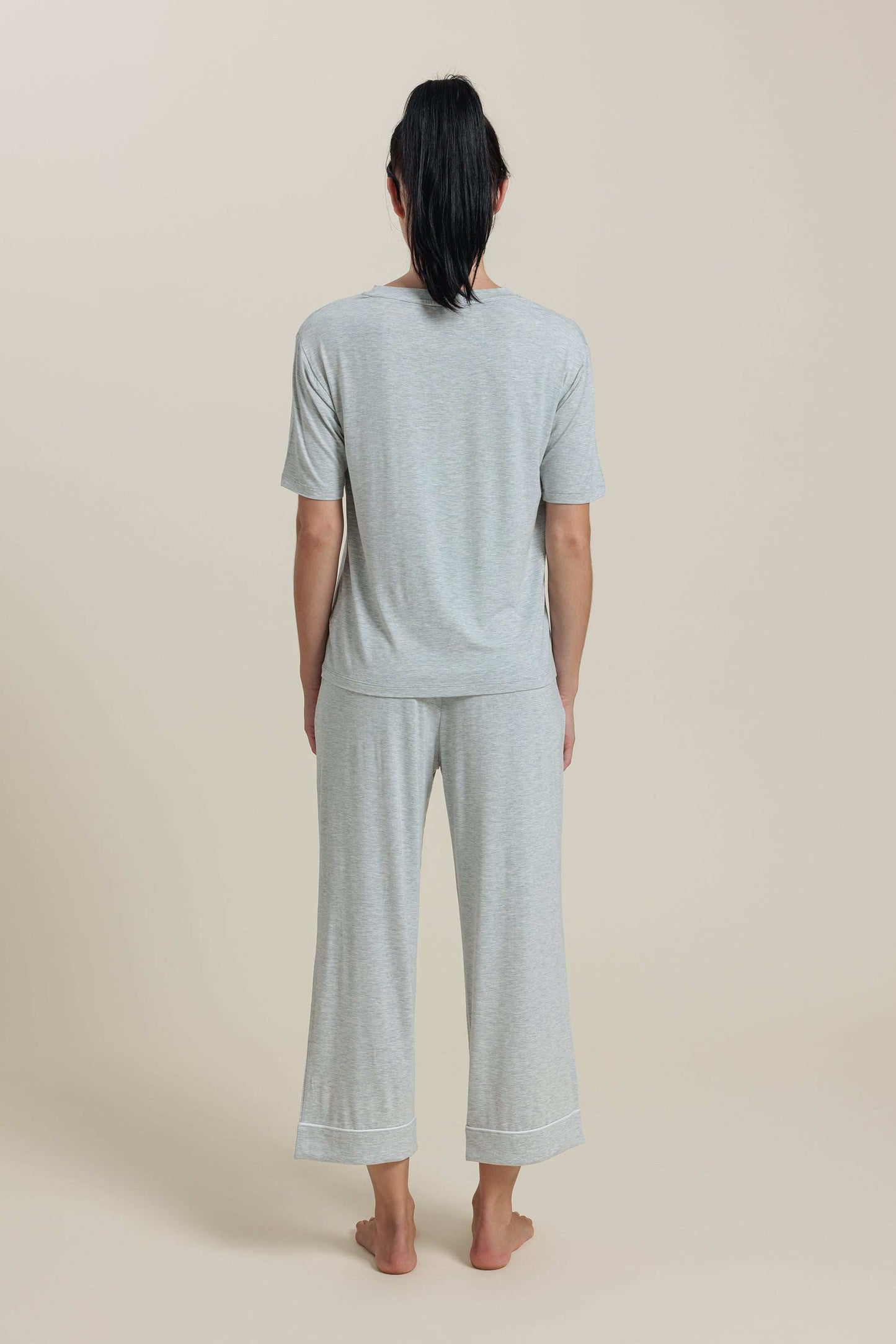 Bamboo Pajama Cropped Pants