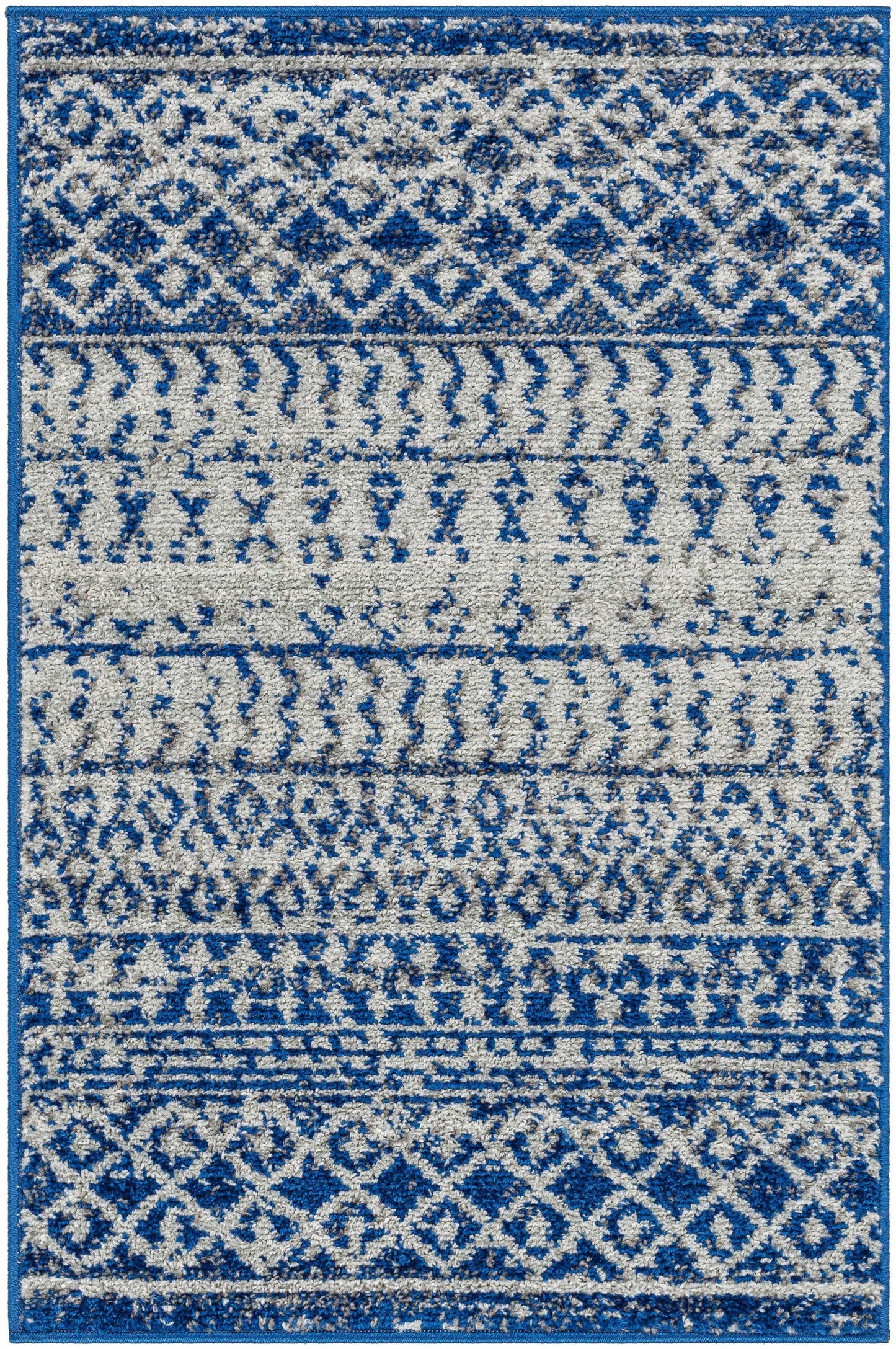 Constantin Blue Area Rug - Clearance
