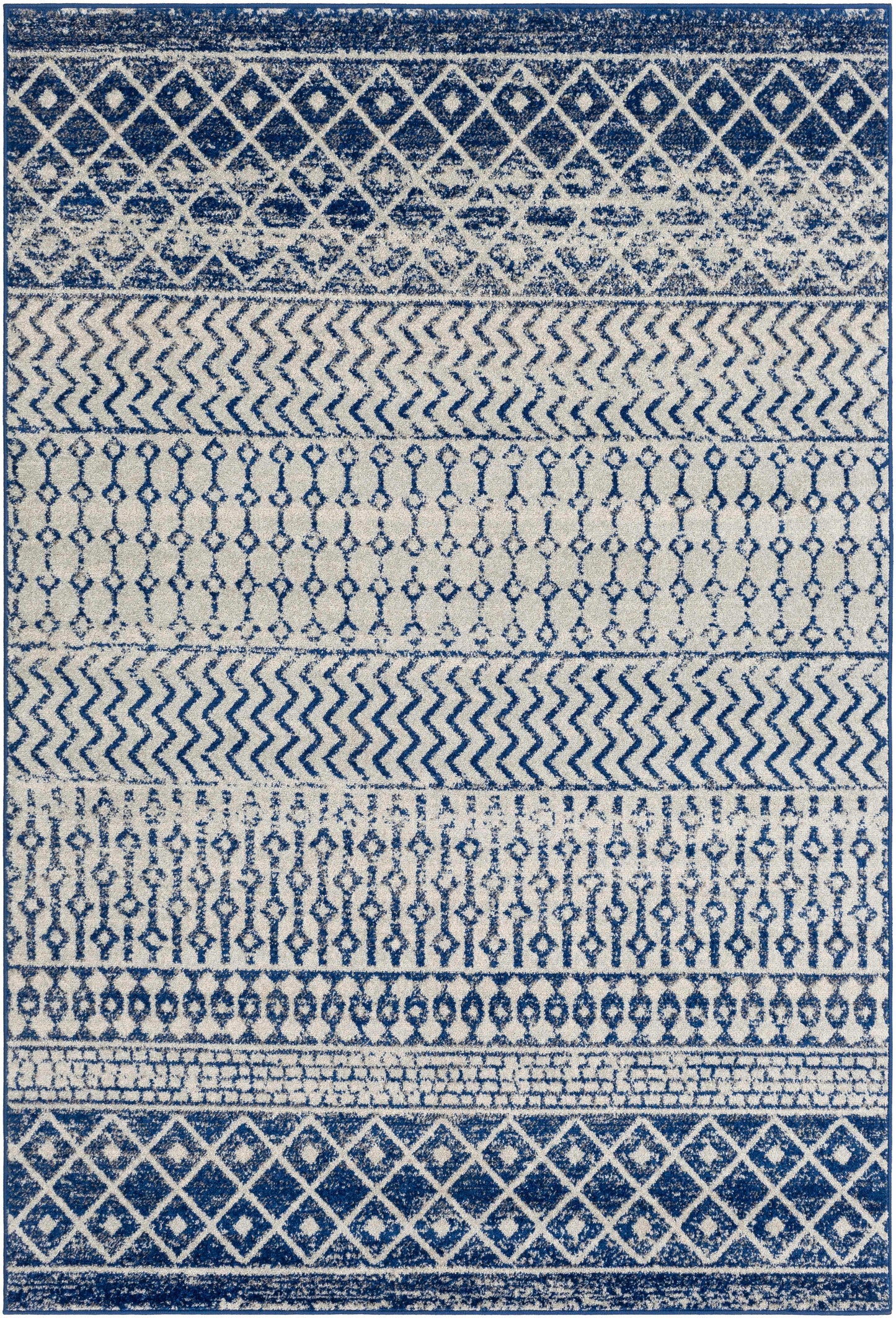 Constantin Blue Area Rug - Clearance