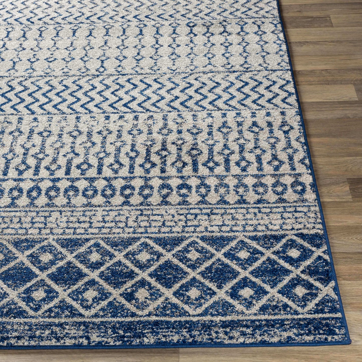 Constantin Blue Area Rug - Clearance