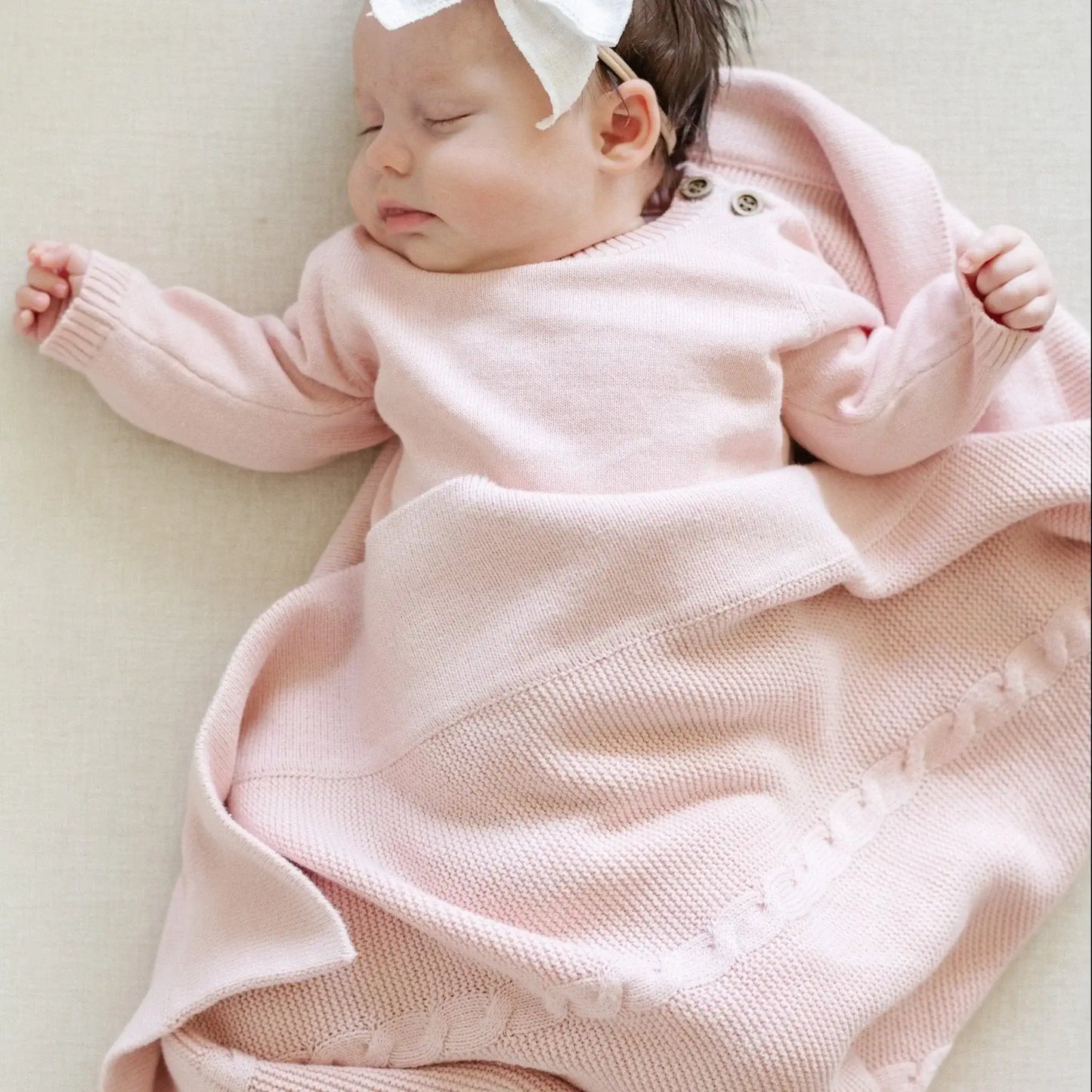 HEIRLOOM COTTON KNIT RECEIVING BLANKETS